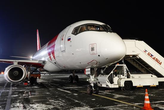  «Ижавиа» выполнила первый рейс в Екатеринбург
