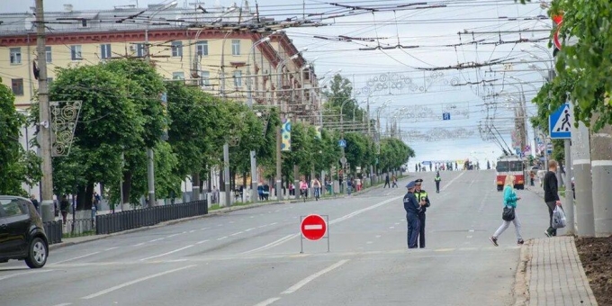 Движение транспорта ограничат в Ижевске 5 и 6 июня на время проведения массовых акций