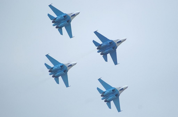Тренировочные полеты пилотажной группы «Соколы России» пройдут в Ижевске 20 сентября