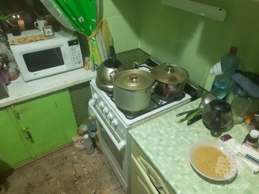 В Ижевске пожилая женщина получила травмы при приготовлении пищи