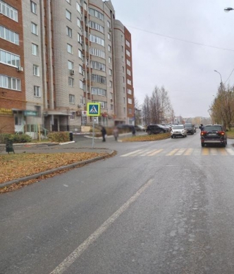 Водитель иномарки сбил семилетнего мальчика на пешеходном переходе в Ижевске