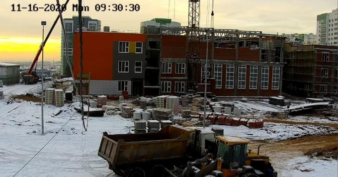Завершить строительство школы на улице Берша в Ижевске планируют летом 2021 года
