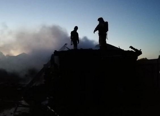Четыре человека погибли при пожаре в Сарапульском районе Удмуртии