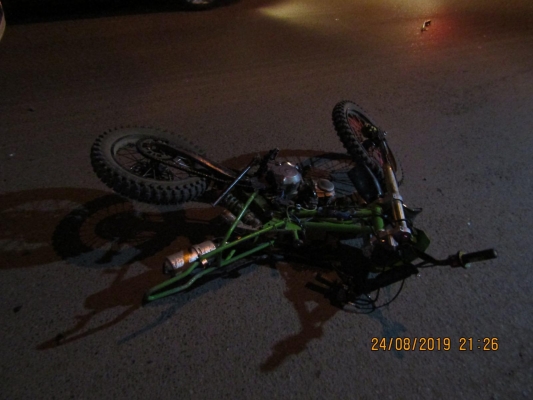 17-летний мотоциклист без прав устроил ДТП в Ижевске