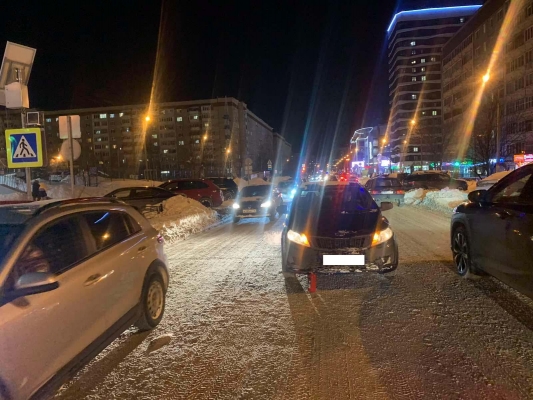 Девочку сбили на пешеходном переходе в Ижевске