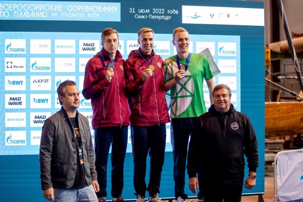 Пловец Удмуртии — абсолютный победитель Всероссийских соревнований по плаванию на открытой воде 2022 года