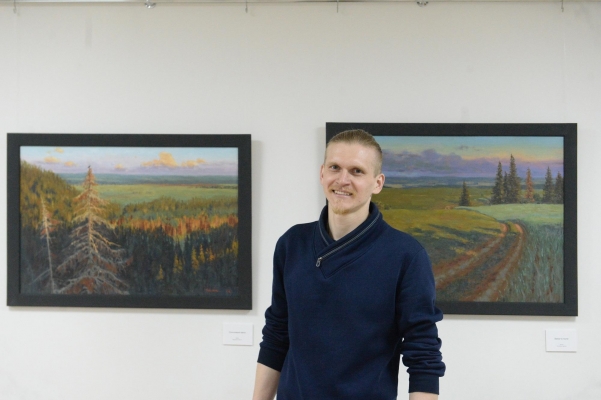На Воткинском заводе открылась персональная выставка талантливого ижевского художника