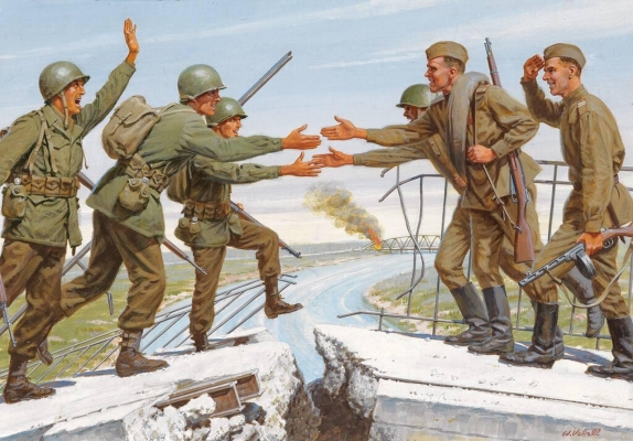 77 лет назад на Эльбе состоялась встреча советских и американских войск