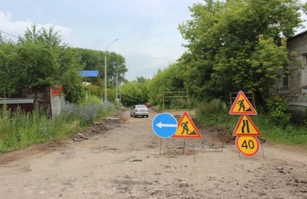 Ремонтные работы начались на улице Кирзаводская в Ижевске