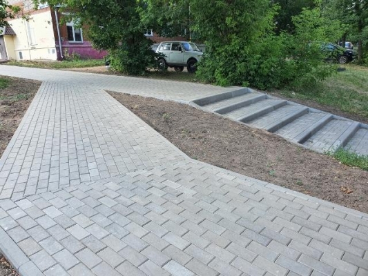 11 тротуаров отремонтировали по программе «Пешеходный Ижевск» в столице Удмуртии