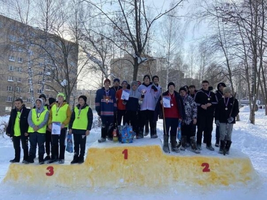 В Ижевске прошёл Первый республиканский турнир по хоккею на валенках для детей с ОВЗ 