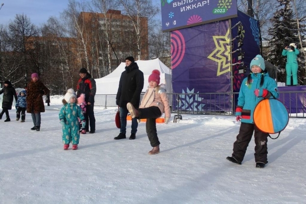 Из-за мороза отменили детские мероприятия на Центральной площади Ижевска