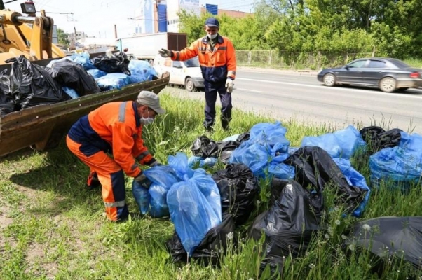 Более 7,7 млн квадратных метров очистили от мусора в Ижевске во время месячника по благоустройству