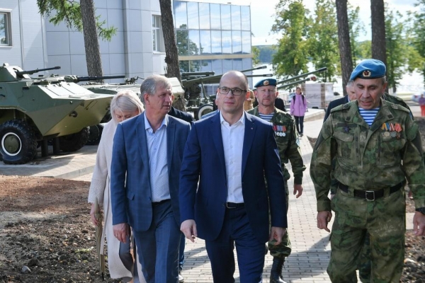 По инициативе ветеранов ВДВ в Воткинске создали Парк Победы 