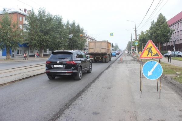 В Ижевске начался ремонт улицы Гагарина