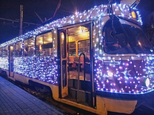 В новогоднюю ночь проезд на электротранспорте Ижевска будет бесплатным