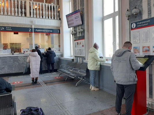 Кассы на Ижевском вокзале оборудовали сервисом электронной очереди
