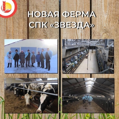В деревне Верхняя Тыжма Кизнерского района открылась новая молочно-товарная ферма