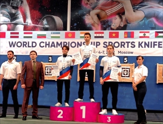 Спортсмен из Ижевска выиграл золото Первенства мира по спортивному метанию ножа