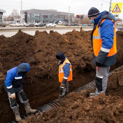 Реконструкция системы водоотведения на улице Карла Маркса началась в Ижевске