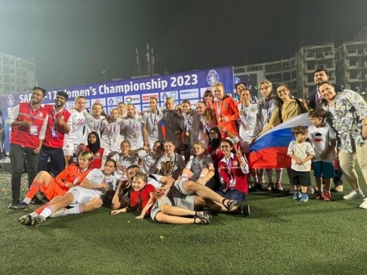 Спортсменка из Увы в составе сборной России выиграла футбольный чемпионат