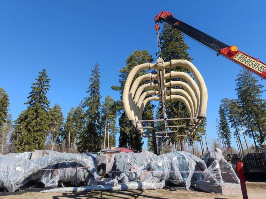 Арку из костей динозавров установят в парке Кирова в Ижевске