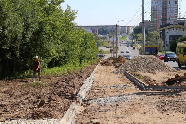 В начале мая подрядчики приступят к ремонту тротуаров по проекту «Пешеходный Ижевск» 