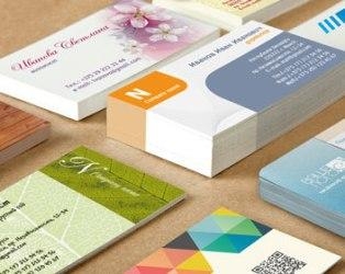 Печать визиток и их изготовление