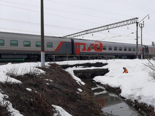 Железнодорожные предприятия Ижевского региона готовятся к работе в условиях весеннего паводка