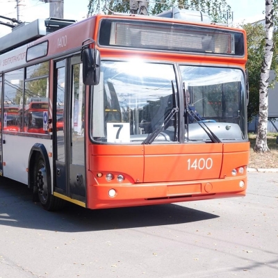 В 2024 году  в Ижевске появится 19 низкопольных троллейбусов 