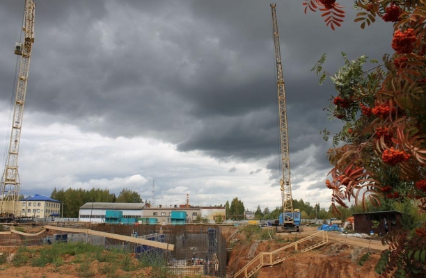 «Ижводоканал» продолжает строительство сооружений повторного использования промывных вод