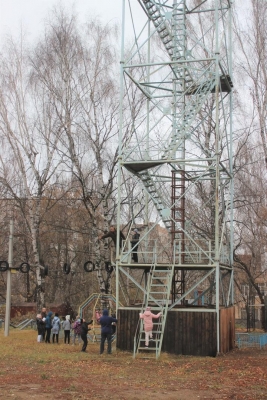 В Ижевске вновь собирают макулатуру на восстановление парашютной вышки