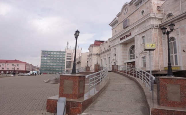 Завершен первый этап обновления привокзальной площади Ижевского вокзала
