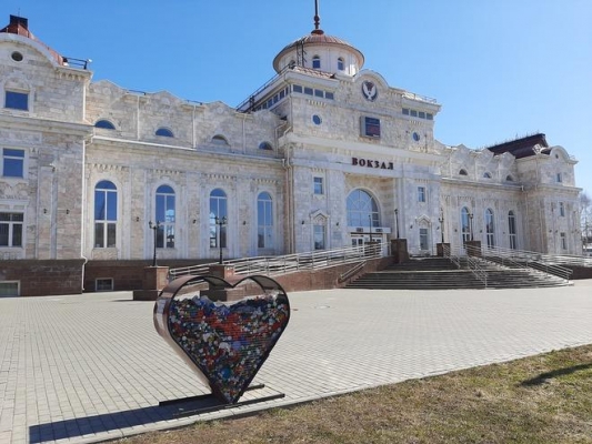 120 кг пластиковых крышек собрали железнодорожники и пассажиры вокзала Ижевск