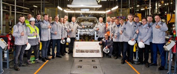 В Тольятти после переноса производства из Ижевска сварены первые кузова Lada Vesta
