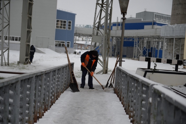 На Воткинском заводе началась подготовка к зимней уборке