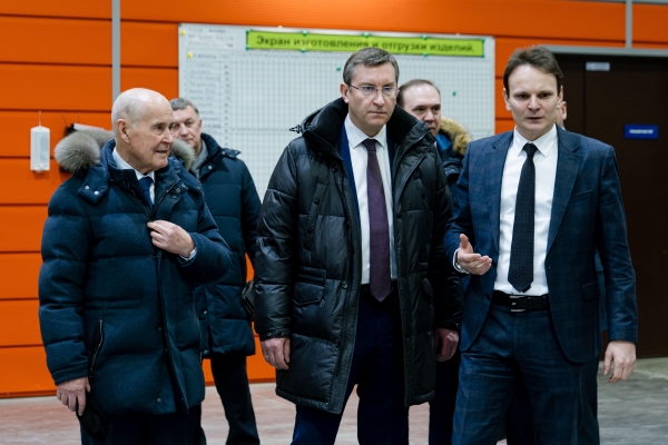 Председатель Правительства Удмуртии Ярослав Семёнов посетил новую площадку ИЭМЗ «Купол»